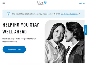 'blueshieldca.com' screenshot