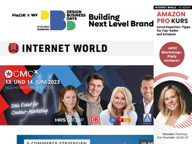 'internetworld.de' screenshot