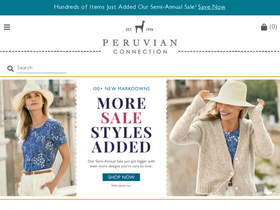 'peruvianconnection.com' screenshot