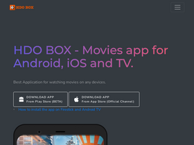HDO BOX - Best Movie App On Android, iOS, Fire TV and Nvidia Shield