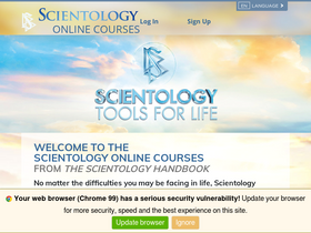 'scientologycourses.org' screenshot
