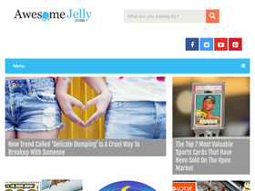 'awesomejelly.com' screenshot