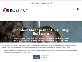 'zenplanner.com' screenshot