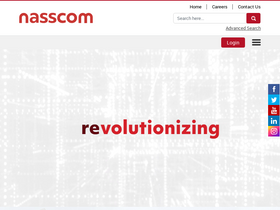'nasscom.in' screenshot