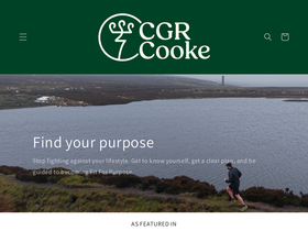 cgrcooke.com homepage screenshot