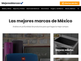 'mejoresmarcas.com.mx' screenshot