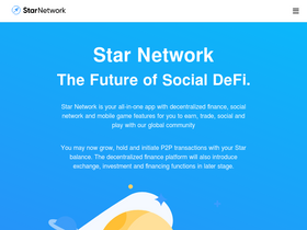 'starnetwork.io' screenshot