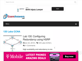 'itexamanswers.net' screenshot
