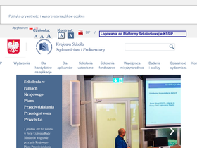 'kssip.gov.pl' screenshot