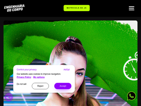 'engenhariadocorpo.com.br' screenshot