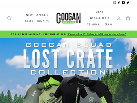 'googansquad.com' screenshot