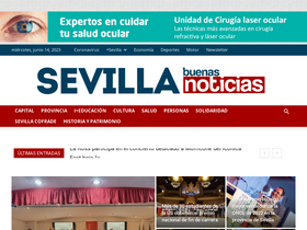 'sevillabuenasnoticias.com' screenshot