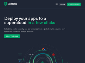 'section.io' screenshot