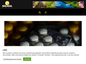 'bacananews.com.br' screenshot