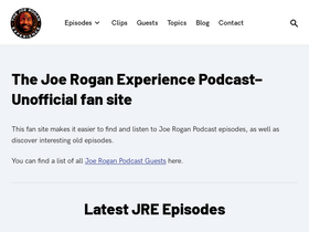 'jrepodcast.com' screenshot