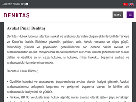 'denktas.av.tr' screenshot