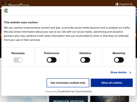 'monsterhunter.com' screenshot