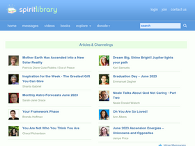 'spiritlibrary.com' screenshot