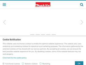 'makitauk.com' screenshot