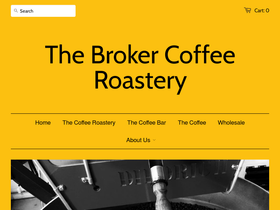 thebrokercoffee.com homepage screenshot