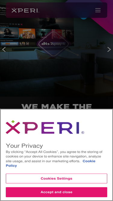 Homepage - Xperi