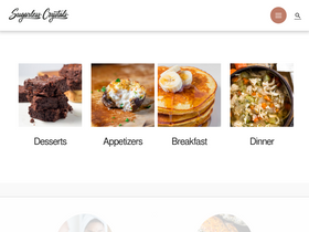 'sugarlesscrystals.com' screenshot