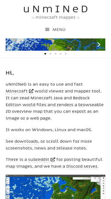 uNmINeD – minecraft mapper