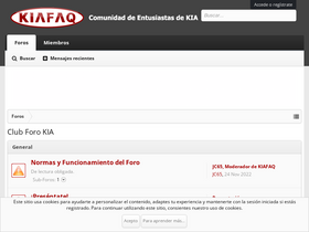 'kiafaq.com' screenshot