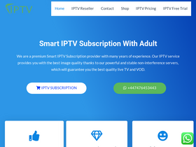 'smartiptvsubscription.com' screenshot