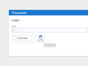 'examsoft.io' screenshot