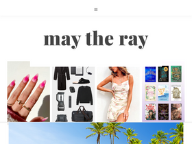 'maytheray.com' screenshot