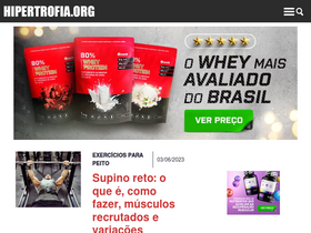 'hipertrofia.org' screenshot