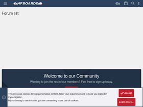 'hfboards.com' screenshot