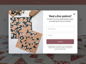 astitchisastitchquiltco.com homepage screenshot