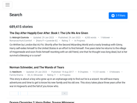 'fictionhunt.com' screenshot