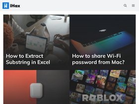 'ihax.io' screenshot