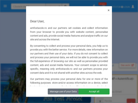 'amfostacolo.ro' screenshot