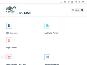 'ibclaw.in' screenshot
