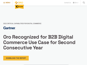 'oroinc.com' screenshot