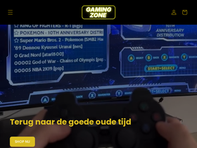 Gaming Zone website screenshot