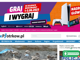 'epiotrkow.pl' screenshot
