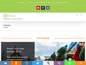 'in-rating.ru' screenshot
