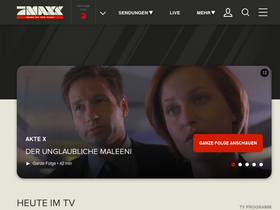'prosiebenmaxx.de' screenshot