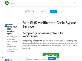 'quackr.io' screenshot