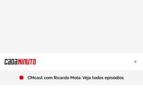 'cadaminuto.com.br' screenshot