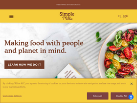 'simplemills.com' screenshot