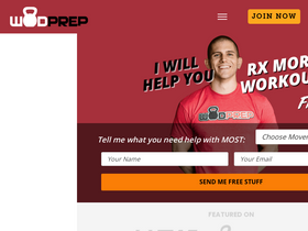 'wodprep.com' screenshot