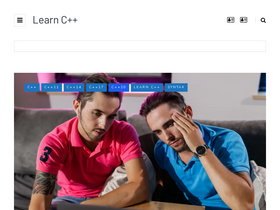 'learncplusplus.org' screenshot