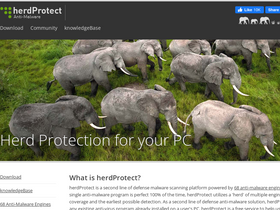 'herdprotect.com' screenshot