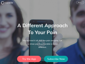 'curablehealth.com' screenshot